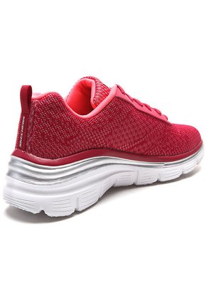 Tenis Running Fucsia-Blanco Skechers Boundries