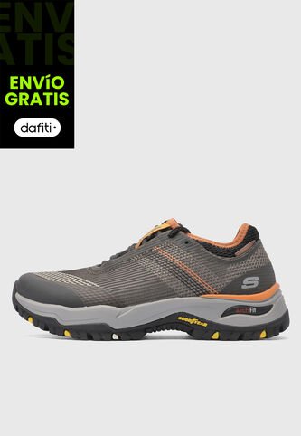 Tenis SKECHERS Arch Fit Dawson - Mahone Verde Oliva Skechers