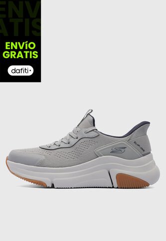 Tenis SKECHERS Bobs Sparrow Flex Gris Skechers