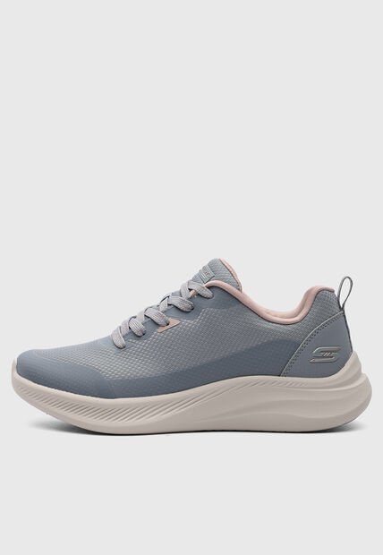 Tenis SKECHERS Bobs Moda Flex Azul Grisáceo