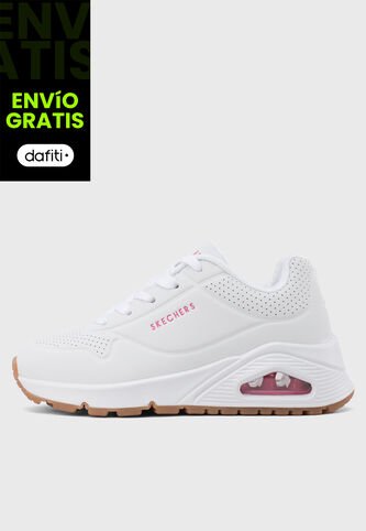 Tenis SKECHERS Uno - Stand On Air Blanco Skechers