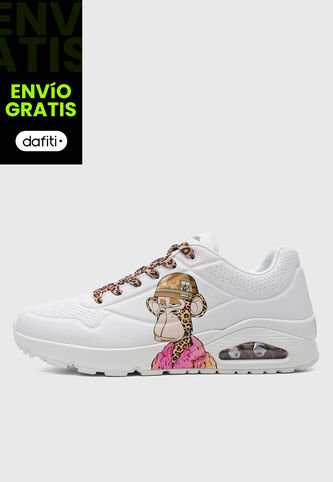 Tenis SKECHERS Uno - Dr. Bombay Blanco Skechers