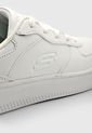 Tenis Lifestyle Blanco Skechers Kids Sport Court 92 - Chill Street de Skechers