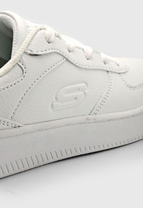 Tenis Lifestyle Blanco Skechers Kids Sport Court 92 - Chill Street