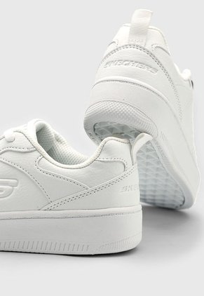 Tenis Lifestyle Blanco Skechers Kids Sport Court 92 - Chill Street
