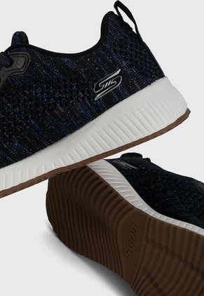 Tenis Lifestyle Negro-Azul-Blanco Skechers Glitz Maker