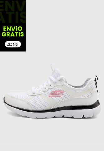 Tenis Skechers Summits - Free Classics Blanco Skechers