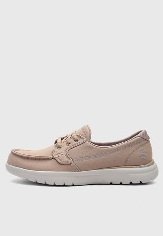 Mocasines SKECHERS On the Go Flex Taupe Skechers