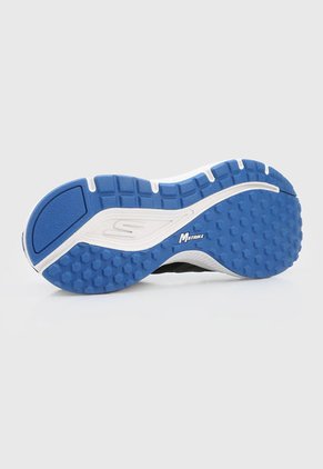 Tenis Training Gris-Blanco-Azul Skechers Go Run Consistent