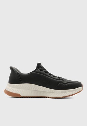 Tenis SKECHERS Slip-ins: BOBS Sport Squad 4 Negro