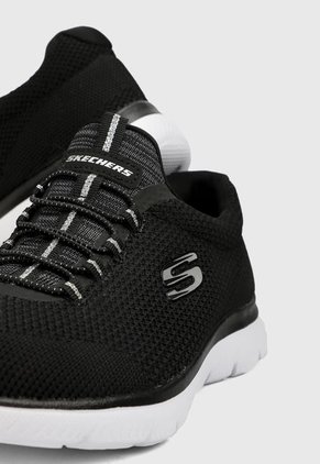 Tenis Training Negro-Blanco Skechers Summits