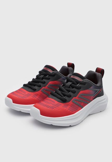 Tenis Lifestyle SKECHERS Microspec Velocity  Rojo