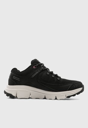 Tenis SKECHERS Qtr Overlay Mesh Negro