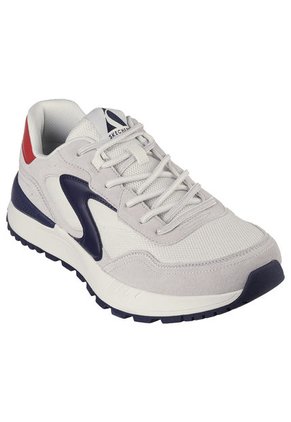 Tenis Hombre Skechers Fury Lace Low - Blanco-Gris