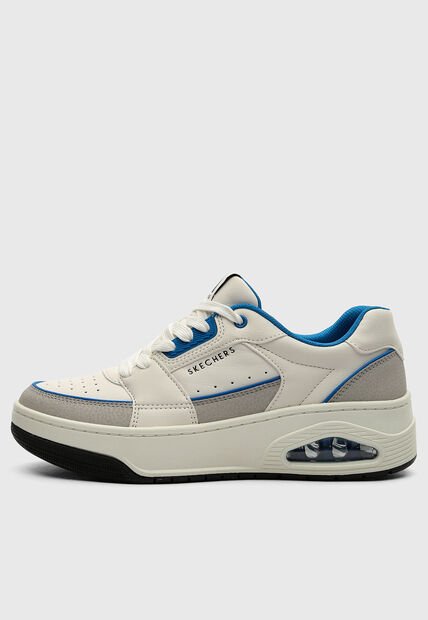 Tenis SKECHERS Uno Court Blanco