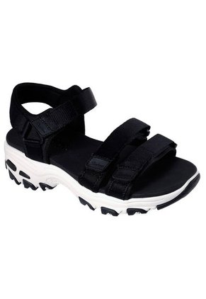 Tenis Skechers D'Lites - Fresh Catch Color Negro / Blanco Para Mujer