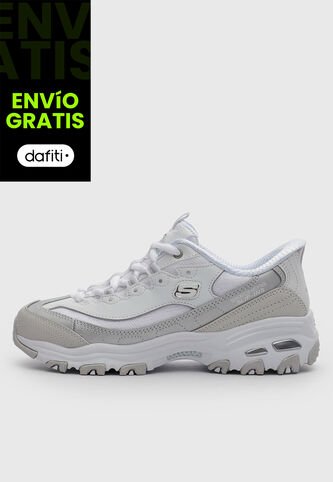 Tenis Lifestyle  SKECHERS D'lites  Blanco Skechers