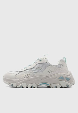 Tenis SKECHERS D'Lites Hiker Blanco Skechers