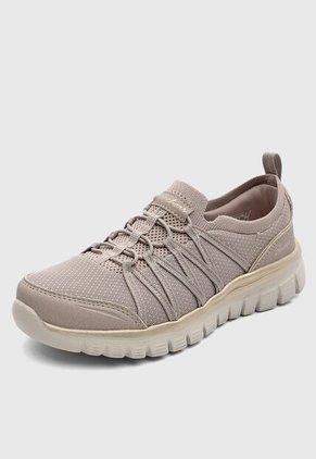 Tenis Casuales SKECHERS Graceful - Purecrush Taupe