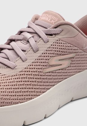 Tenis Walking SKECHERS Go Walk Flex Rosa