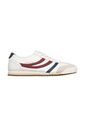 Tenis Skechers Mujer TOPNOTCH Air-CooledMF Blanco/rojo de Skechers