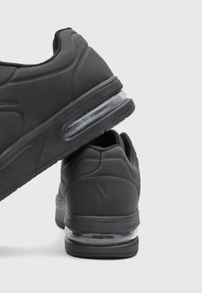 Tenis Lifestyle Skechers Court Hi - Air Negro