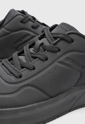 Tenis Lifestyle Skechers Court Hi - Air Negro