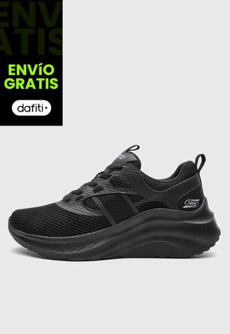 Tenis Lifestyle SKECHERS Bobs Chaos Hi Negro Skechers