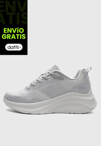 Tenis Lifestyle SKECHERS Bobs Chaos Hi Gris Skechers