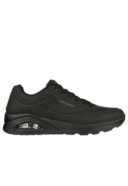 Tenis Skechers Uno Stand On Air Para Hombre Color Negro
