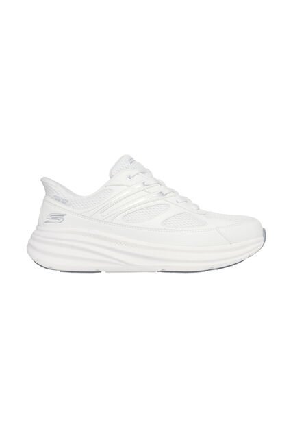 Tenis Skechers Hombre Bobs Skillz Memory Foam Blanco