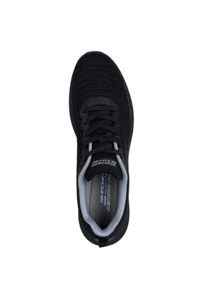Tenis Skechers Mujer Bobs Moda Flex Veganos Negro