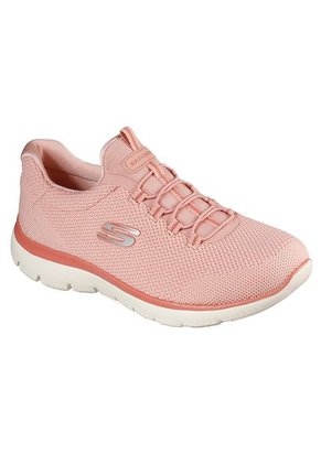 Tenis Skechers Summits - Cool Classic Color Rosa / Blanco Para Mujer