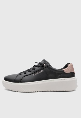 Tenis Lifestyle Skechers Court Break Negro Skechers