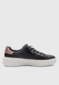 Tenis Lifestyle Skechers Court Break Negro de Skechers
