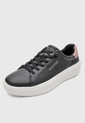 Tenis Lifestyle Skechers Court Break Negro