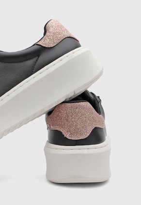 Tenis Lifestyle Skechers Court Break Negro