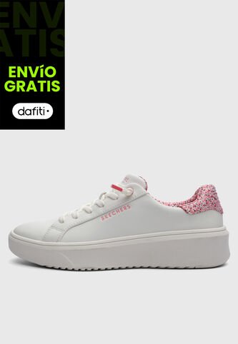 Tenis Lifestyle SKECHERS Court Break Marfil Skechers