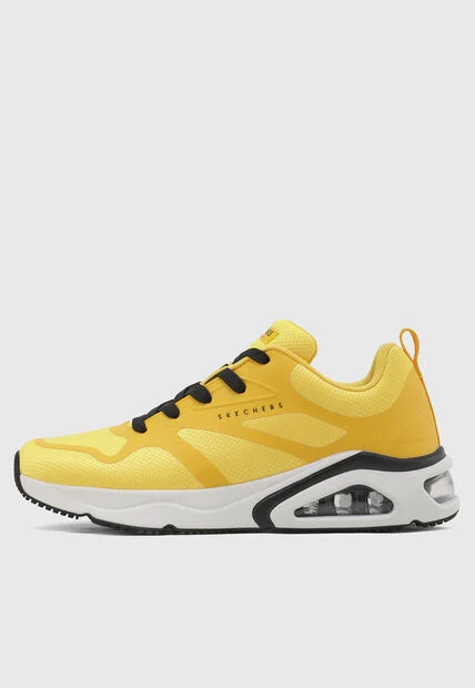 Tenis SKECHERS Tres Air Amarillo