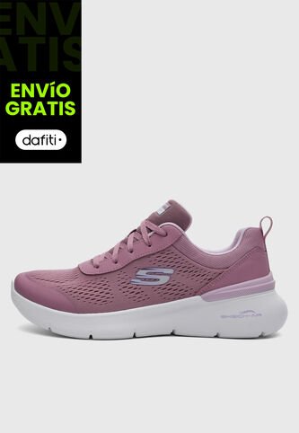 Tenis Running SKECHERS Skech-Air Dynamight 2.0 Rosa Mauve Skechers