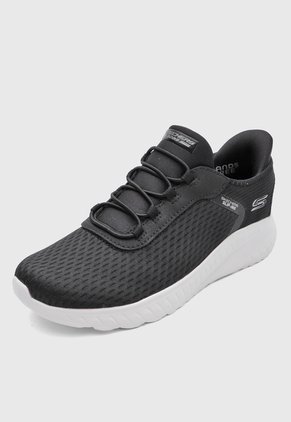 Tenis Lifestyle Skechers Bobs Squad Chaos Negro