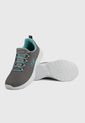 Tenis Training Gris-Azul-Blanco Skechers Dynamight de Skechers