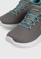 Tenis Training Gris-Azul-Blanco Skechers Dynamight de Skechers