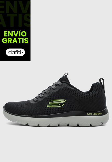Tenis Lifestyle SKECHERS Summits - Eckler Negro