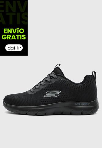 Tenis Lifestyle SKECHERS Summits - Eckler Negro Skechers