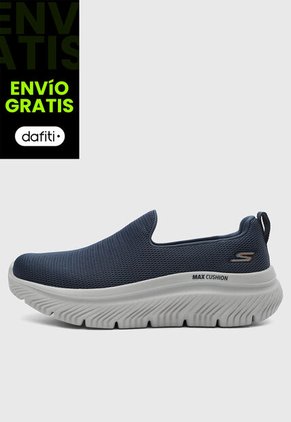 Tenis Walking SKECHERS Go Walk Max Cushioning Hyper Burst Azul