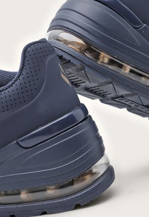 Tenis Lifestyle Azul Navy Skechers Million Air - Elevated Air