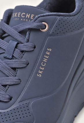 Tenis Lifestyle Azul Navy Skechers Million Air - Elevated Air