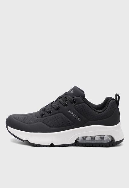 Tenis Lifestyle Negro-Marfil Skechers Street Uno Evolve - Infinite Air