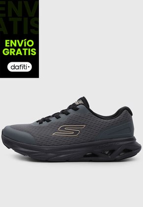 Tenis Running SKECHERS Glide-Step Vortex Gris